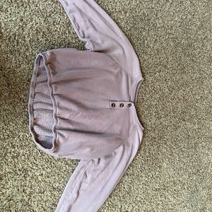 American Eagle Cropped Sweatshirf